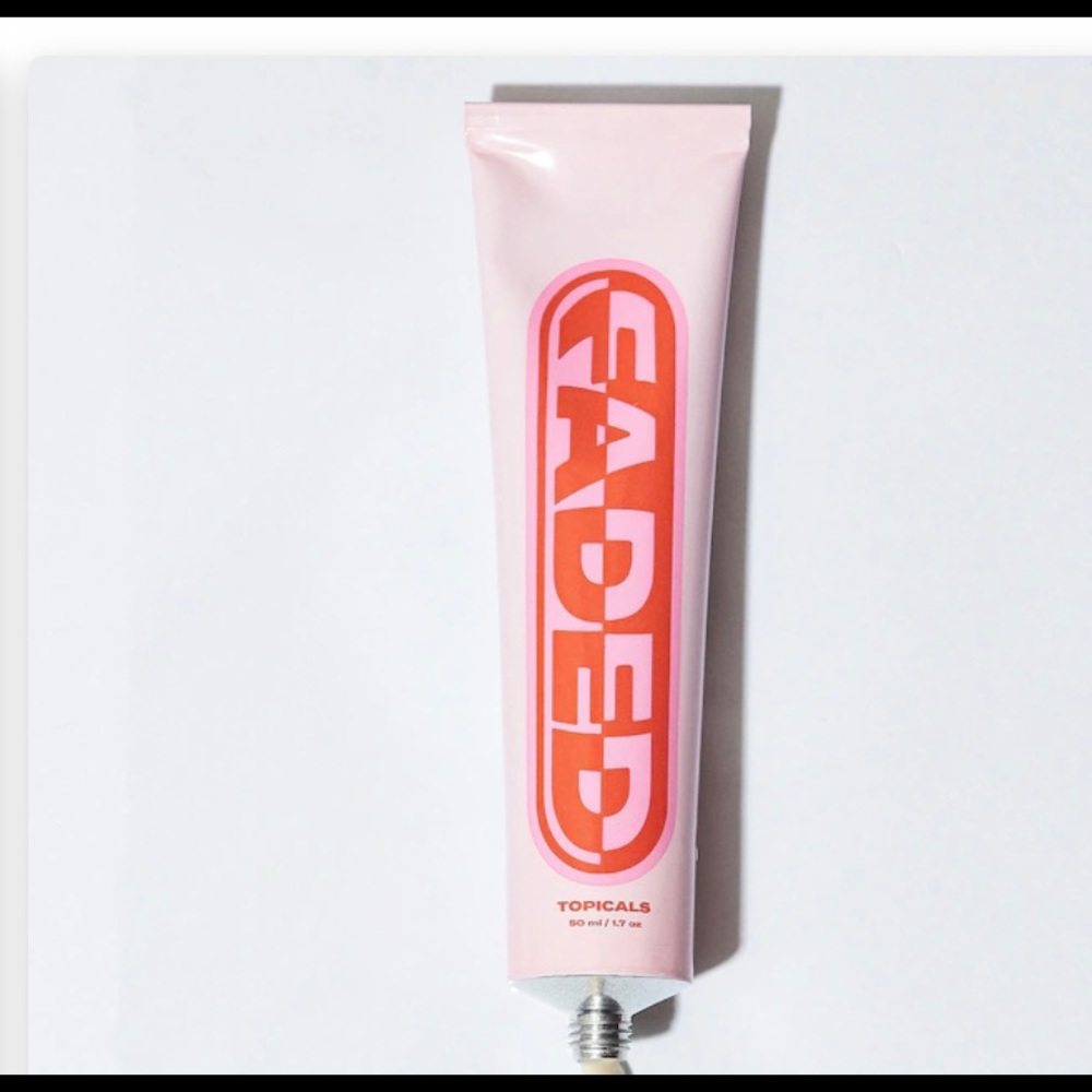 Authentic - Topical Faded Cream New in The Bix